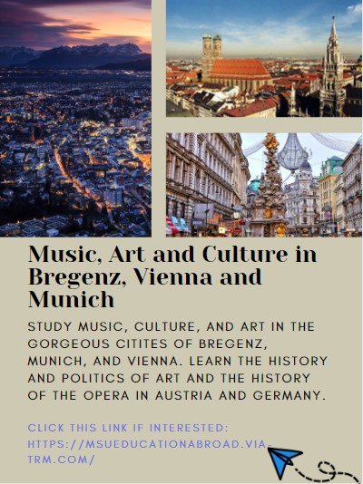 Music Art and Culture study abroad in germany and Austria