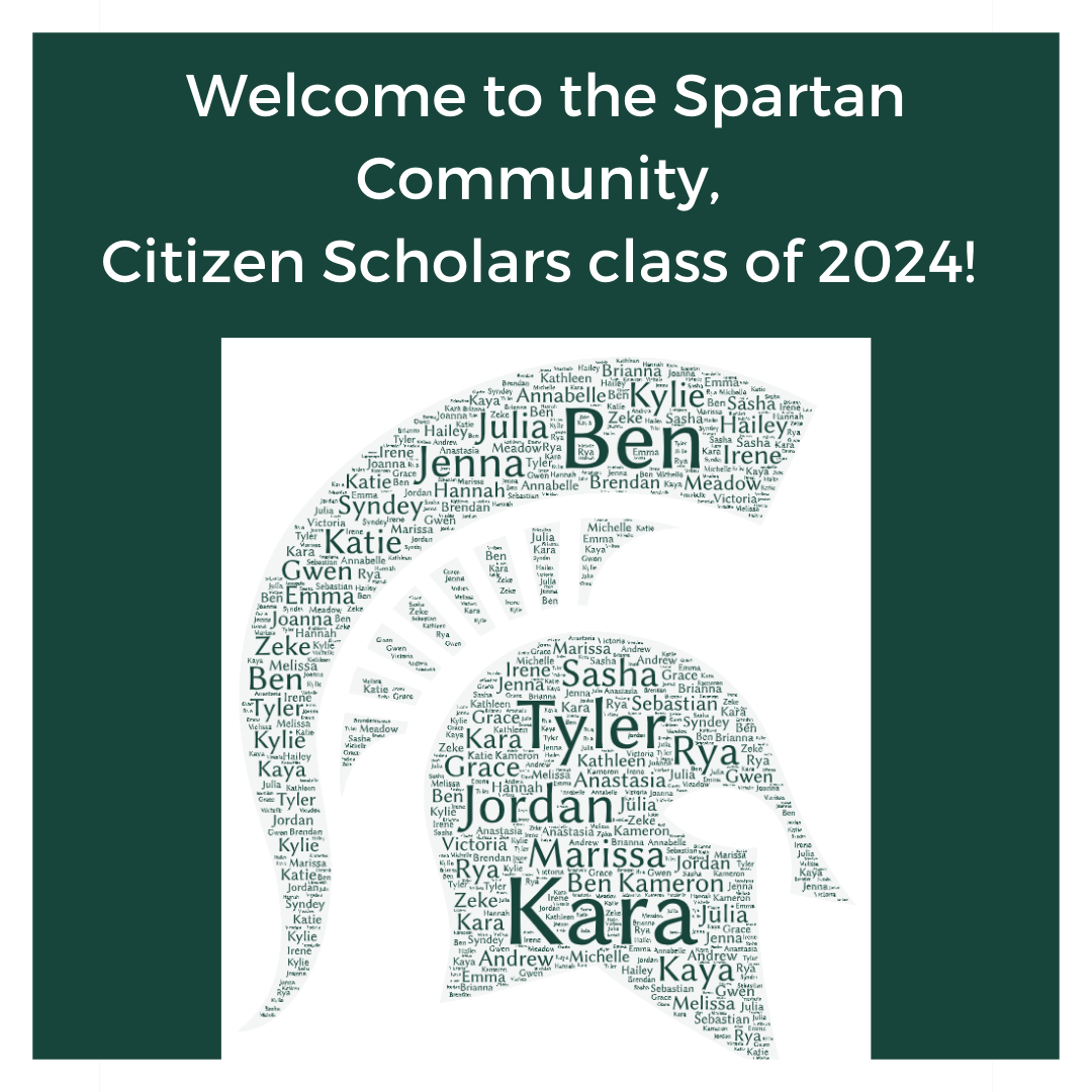 An Open Letter to Citizen Scholars Class of 2024 – Citizen Scholars