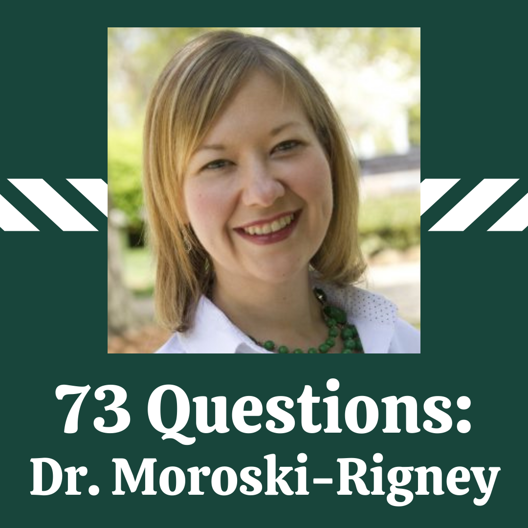 You are currently viewing 73 Questions with Dr. Stacia Moroski-Rigney
