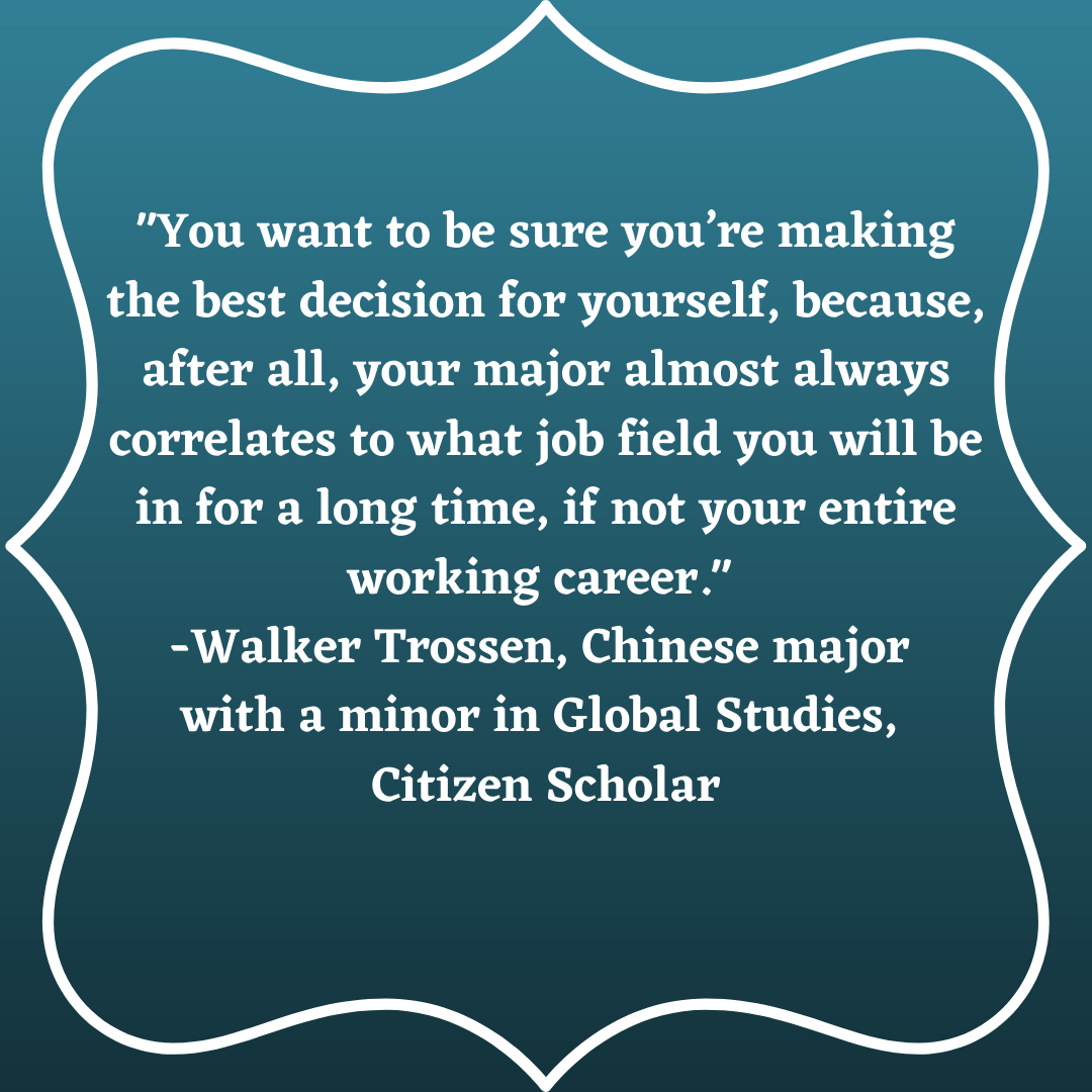 Read more about the article Understanding your major: Chinese and Global Studies by Walker Trossen
