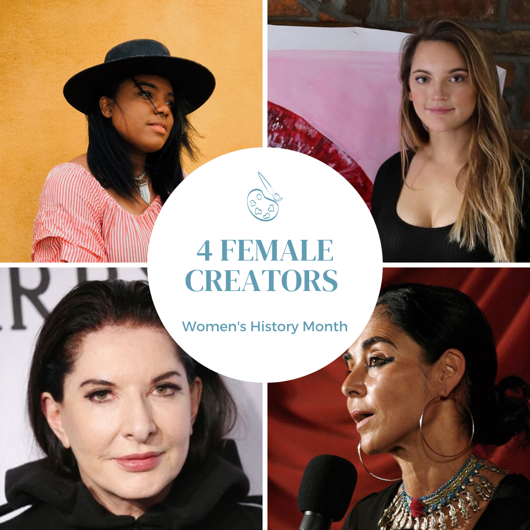 Read more about the article 4 Female Creators We Love, in Honor of Women’s History Month